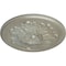 Ekena Millwork Legacy Acanthus Ceiling Medallion (Fits Canopies up to 3 1/2"), 12 3/4"OD x 7/8"P, Flash Gold CM12LEFLS - alternate 2